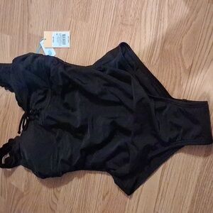 P**NWT Kona Sol Ladies black swimsuit, sz S msrp $40
